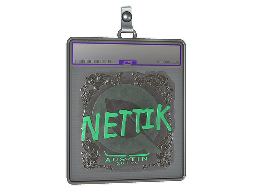 Sticker Slab nettik Foil Austin 2025