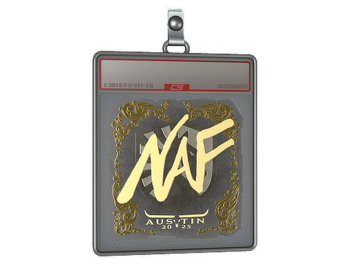 Sticker Slab NAF Gold Austin 2025