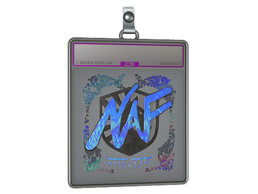 Sticker Slab NAF Holo Austin 2025