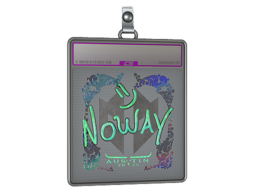 Sticker Slab noway Holo Austin 2025