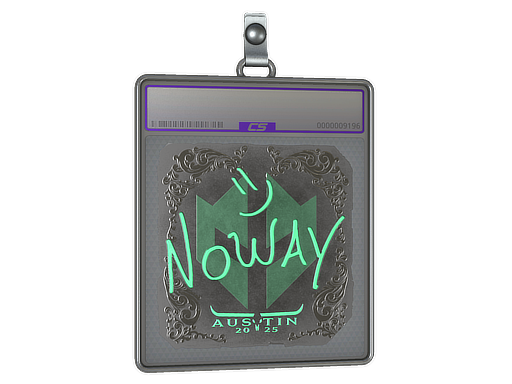 Sticker Slab noway Foil Austin 2025