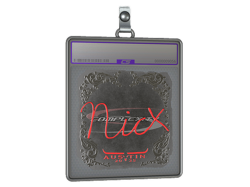Sticker Slab nicx Foil Austin 2025