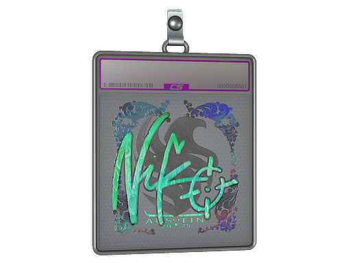 Sticker Slab NiKo Holo Austin 2025