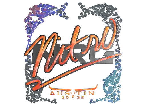 Sticker | nitr0 (Holo) | Austin 2025