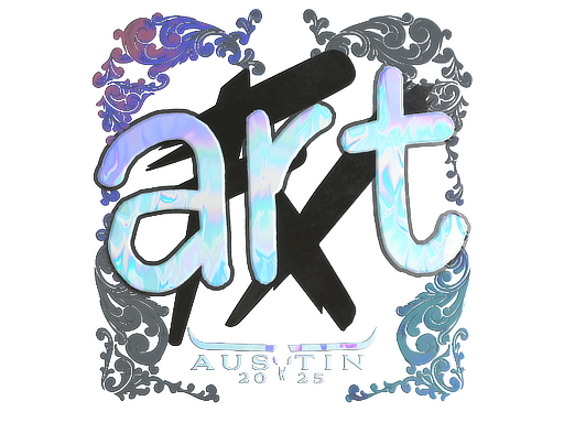 Sticker | arT (Holo) | Austin 2025