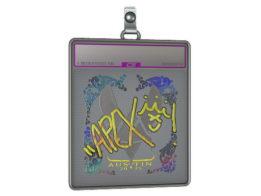 Sticker Slab apEX Holo Austin 2025