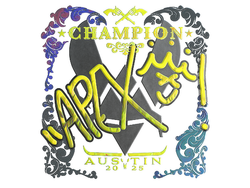 Sticker | apEX (Holo, Champion) | Austin 2025