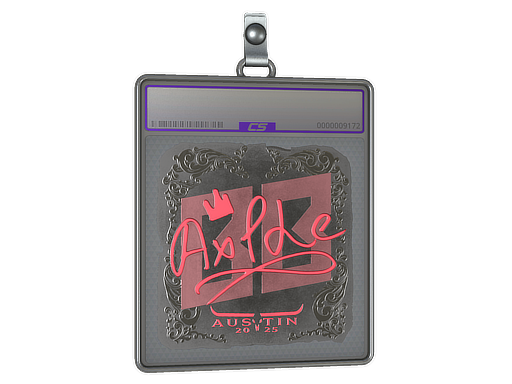 Sticker Slab Ax1Le Foil Austin 2025