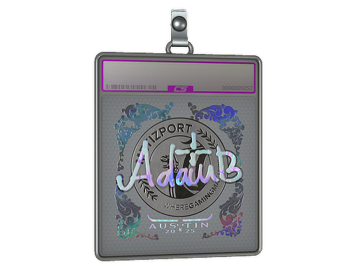 Sticker Slab adamb Holo Austin 2025