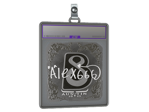 Sticker Slab alex666 Foil Austin 2025
