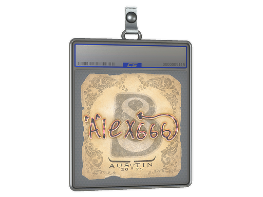Sticker Slab alex666 Austin 2025