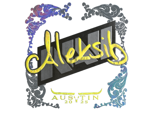 Sticker | Aleksib (Holo) | Austin 2025