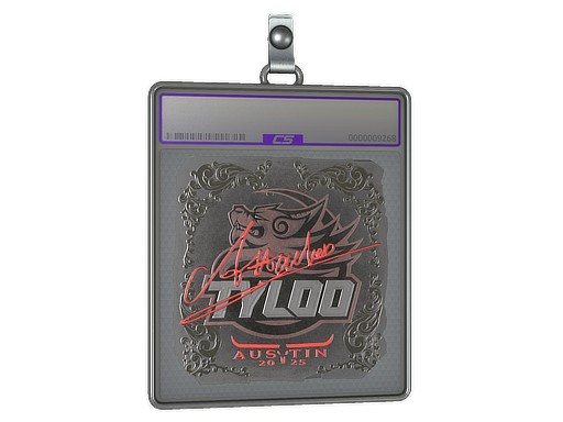 Sticker Slab Attacker Foil Austin 2025