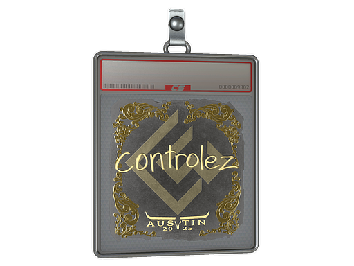 Sticker Slab controlez Gold Austin 2025