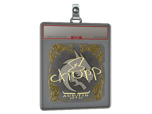 Sticker Slab chopper Gold Austin 2025