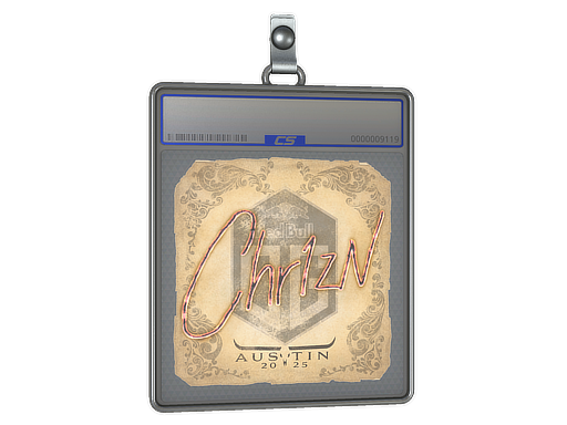 Sticker Slab Chr1zN Austin 2025