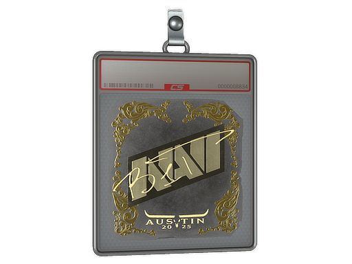 Sticker Slab b1t Gold Austin 2025