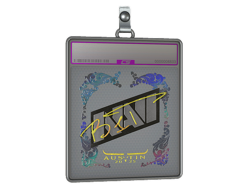 Sticker Slab b1t Holo Austin 2025