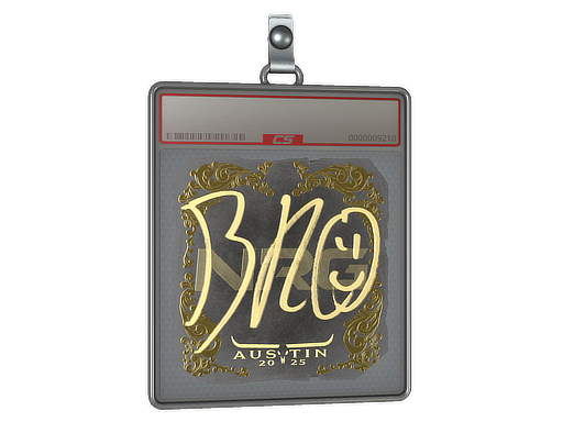 Sticker Slab br0 Gold Austin 2025