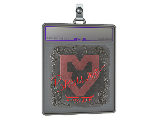 Sticker Slab Brollan Foil Austin 2025