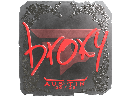 Sticker | broky (Foil) | Austin 2025