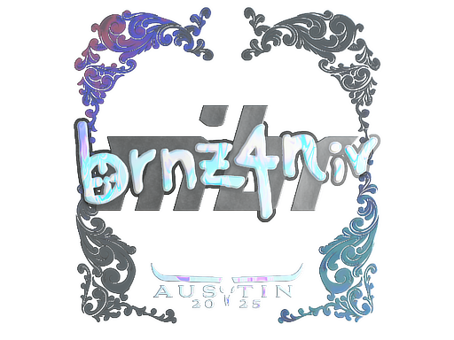 Sticker | brnz4n (Holo) | Austin 2025