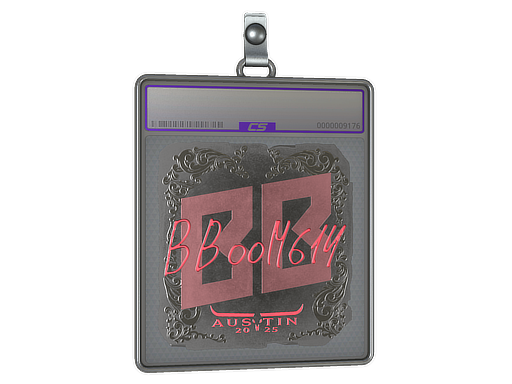 Sticker Slab Boombl4 Foil Austin 2025