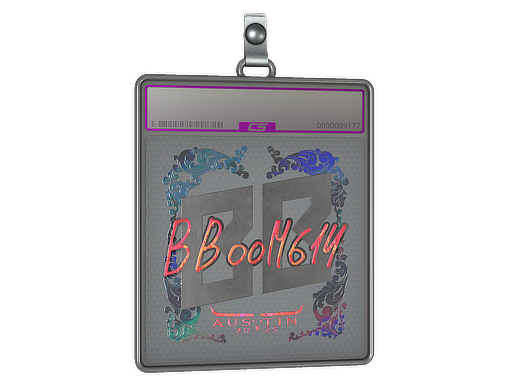 Sticker Slab Boombl4 Holo Austin 2025