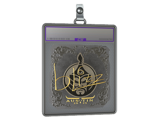 Sticker Slab bLitz Foil Austin 2025