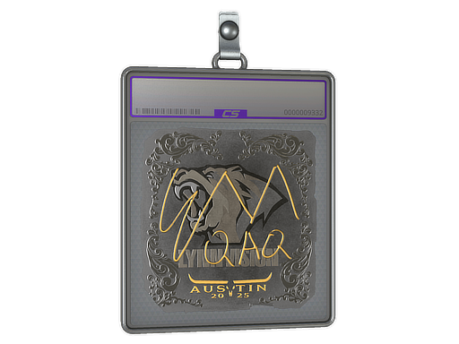 Sticker Slab EmiliaQAQ Foil Austin 2025