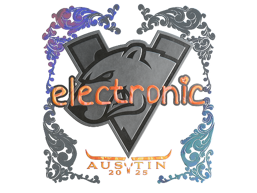 Sticker | electronic (Holo) | Austin 2025