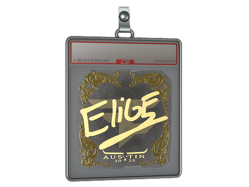 Sticker Slab EliGE Gold Austin 2025