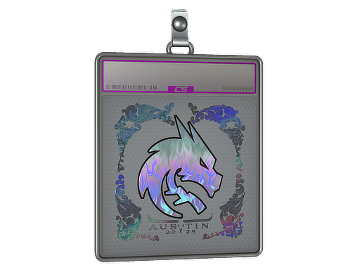 Sticker Slab Team Spirit Holo Austin 2025