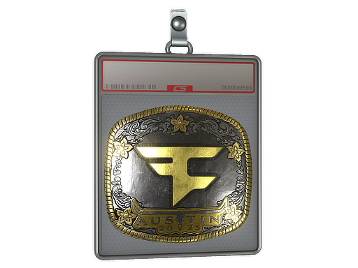 Sticker Slab FaZe Clan Gold Austin 2025
