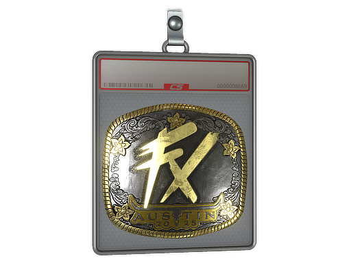 Sticker Slab Fluxo Gold Austin 2025