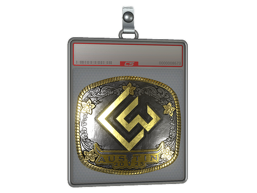 Sticker Slab Chinggis Warriors Gold Austin 2025