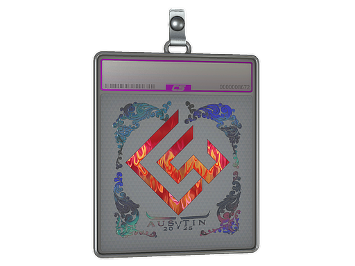 Sticker Slab Chinggis Warriors Holo Austin 2025