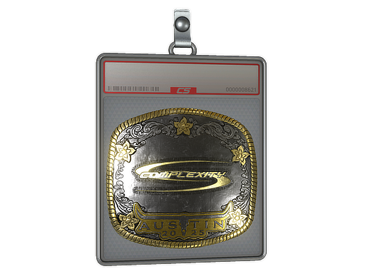 Sticker Slab Complexity Gaming Gold Austin 2025