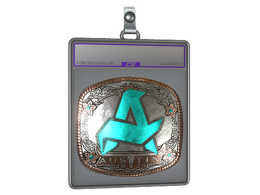 Sticker Slab Aurora Foil Austin 2025