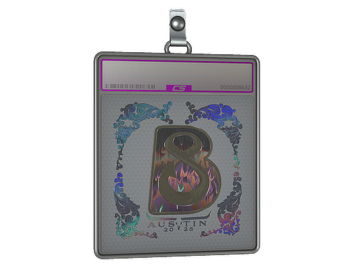 Sticker Slab B8 Holo Austin 2025