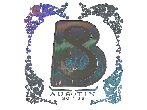 Sticker | B8 (Holo) | Austin 2025