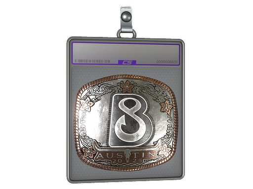 Sticker Slab B8 Foil Austin 2025