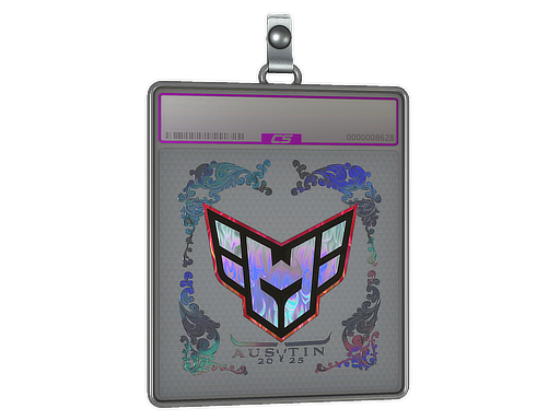 Sticker Slab HEROIC Holo Austin 2025