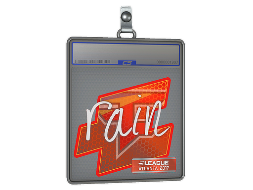 Sticker Slab rain Atlanta 2017