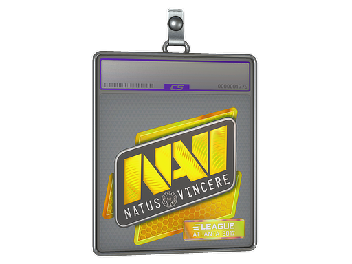 Sticker Slab Natus Vincere Holo Atlanta 2017