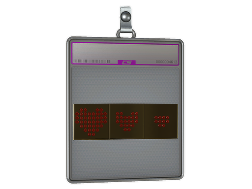 Sticker Slab Health Gold