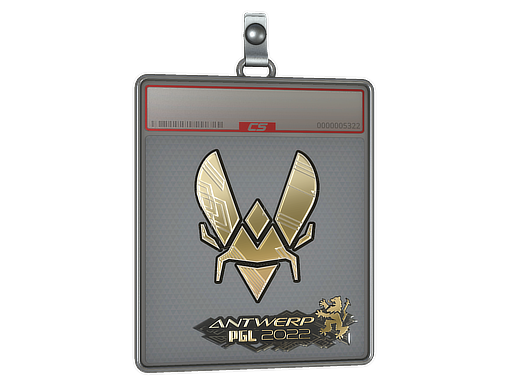 Sticker Slab Vitality Gold Antwerp 2022