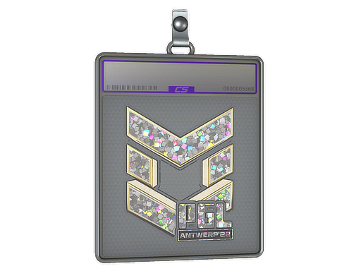 Sticker Slab PGL Glitter Antwerp 2022