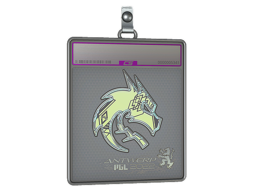 Sticker Slab Team Spirit Holo Antwerp 2022