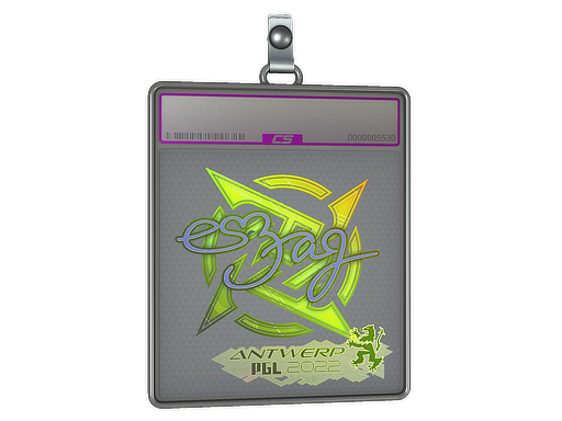 Sticker Slab es3tag Holo Antwerp 2022